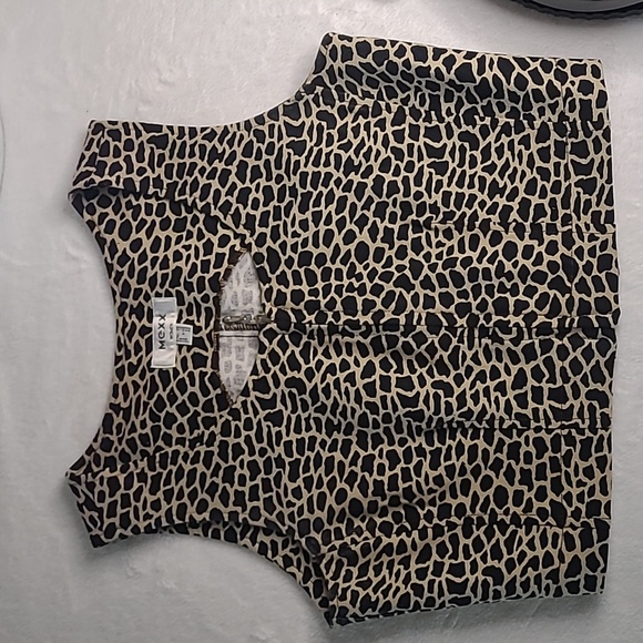 Mexx leopard print vest, bolaro style - Picture 7 of 7